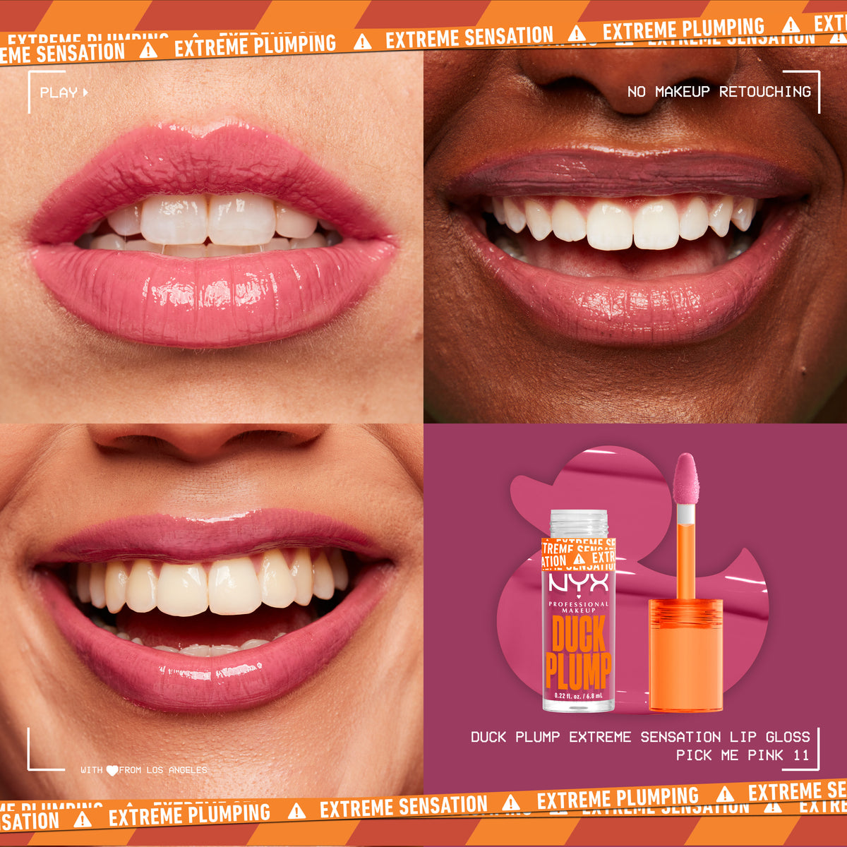 NYX - DUCK PLUMP HIGH PIGMENT PLUMPING LIP GLOSS