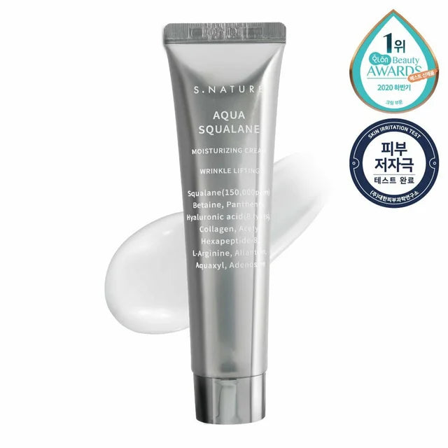 S.NATURE - Aqua Squalane Moisturizing Cream 60ml