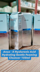 توالف الشحن - Anua 8 hyaluronic acid gentle foaming cleanser 150ml