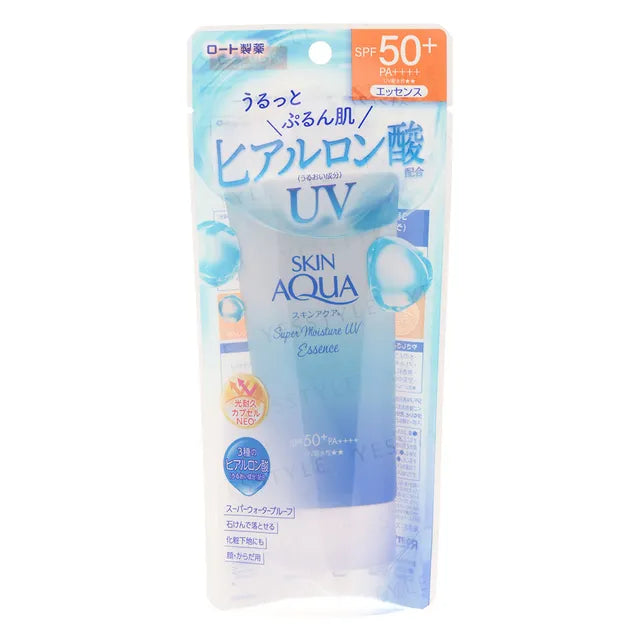 Rohto Mentholatum - Skin Aqua Super Moisture UV Essence SPF 50+ PA++++ 70g