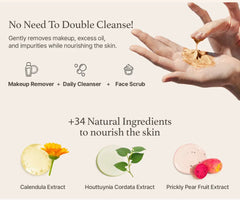 Arencia - Calendula Rice Mochi Cleanser 120g