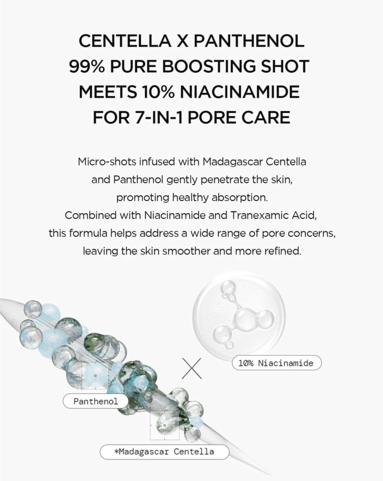SKIN 1004 - Madagascar Centella Niacinamide 10 Boosting Shot Ampoule 30ml