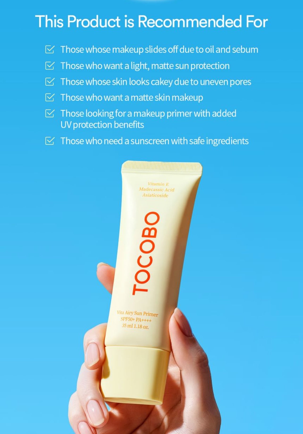 TOCOBO - Vita Airy Sun Primer 35ml