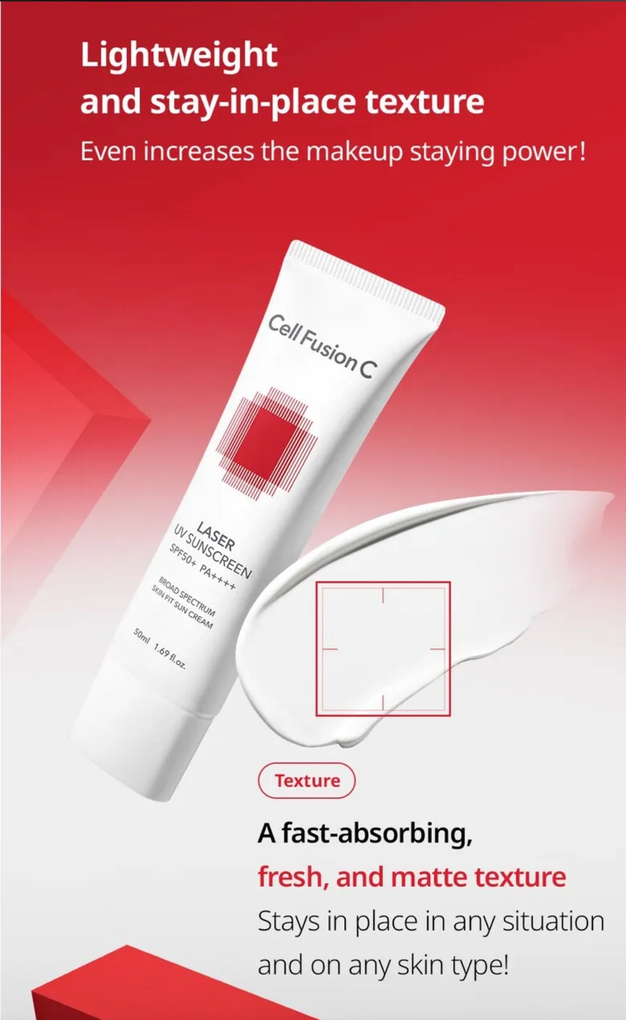 Cell Fusion C - Laser UV Sunscreen 50ml