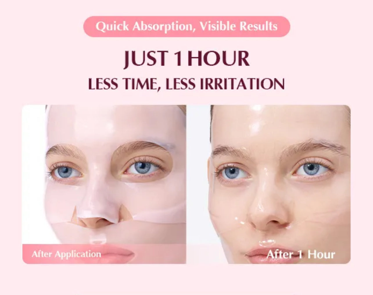 EQQUALBERRY - Collagen Pore-tight up Hydrogel Mask (1 sheet)