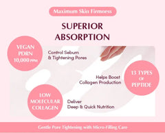 EQQUALBERRY - Collagen Pore-tight up Hydrogel Mask (1 sheet)